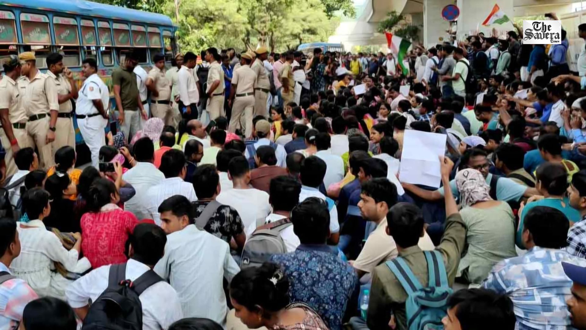 West Bengal: Computer Teachers Protest in Kolkata, Demand Job Security Amid Contract Expiry