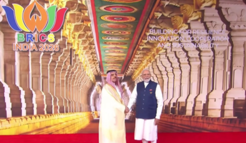 PM Modi welcomes leaders at Bharat Mandapam on 2nd day of BRICS Summit