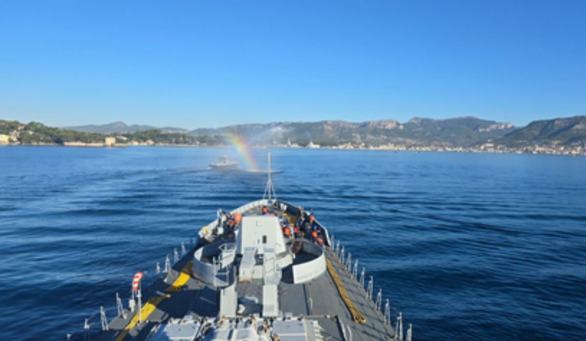 INS Trishul arrives at France’s Toulon to participate in Exercise Varuna