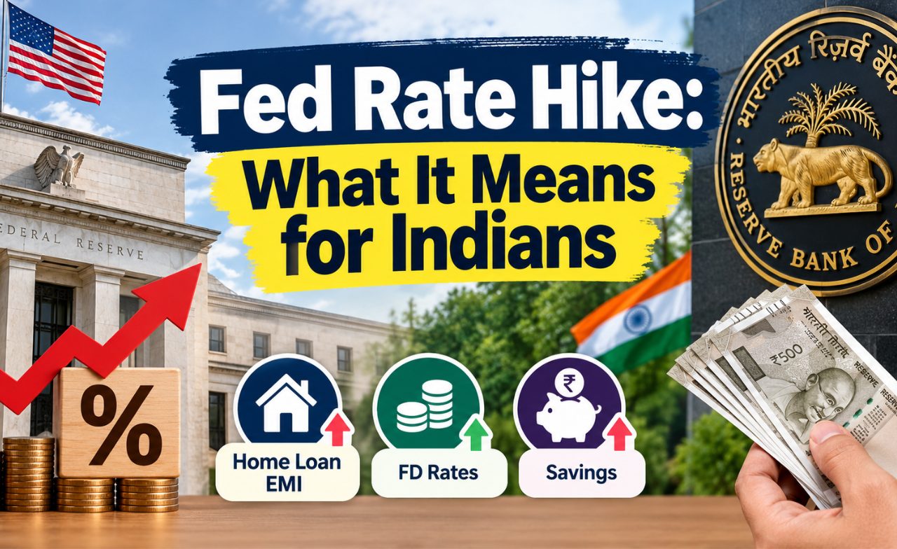 US Fed Rate Hike: Will RBI Come Under Pressure? What It Means for Your FD, Home Loan EMI and Savings