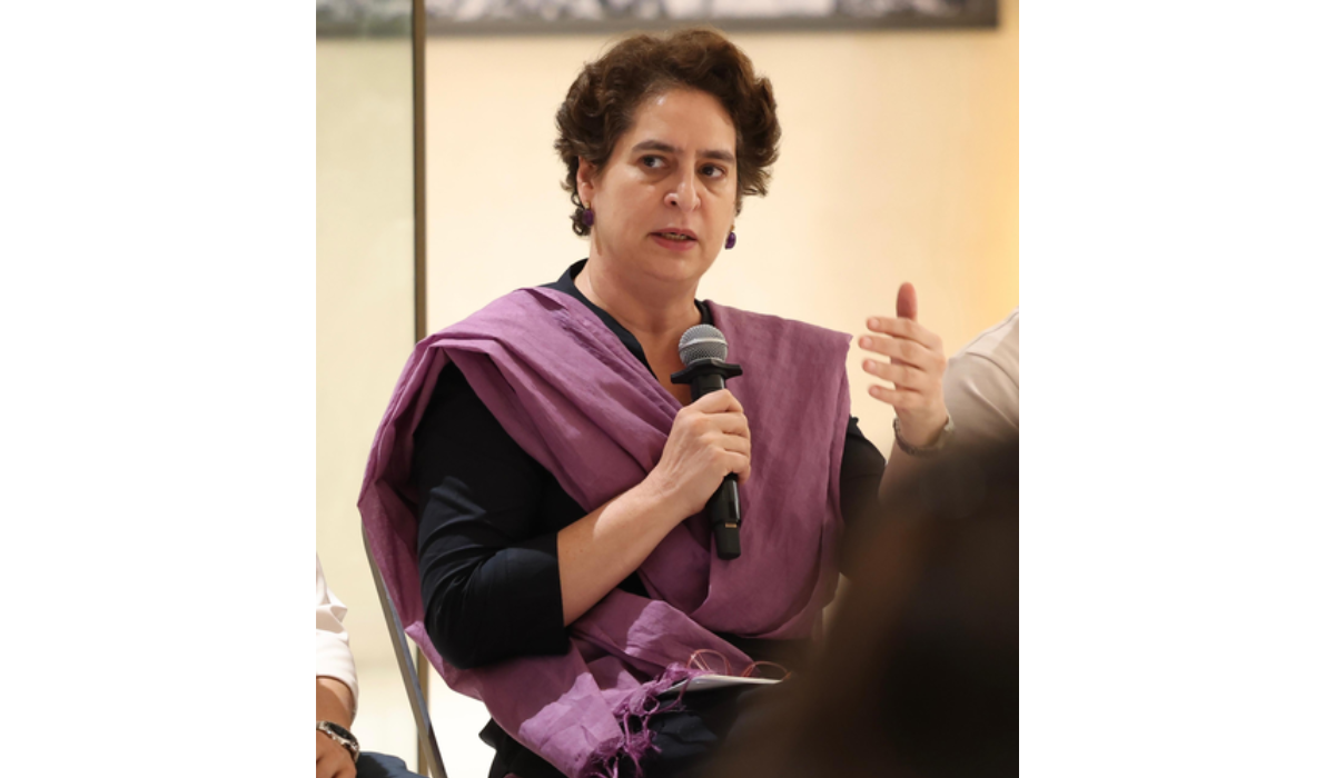 BJP should stop making lame excuses, says Priyanka Gandhi on ECI row