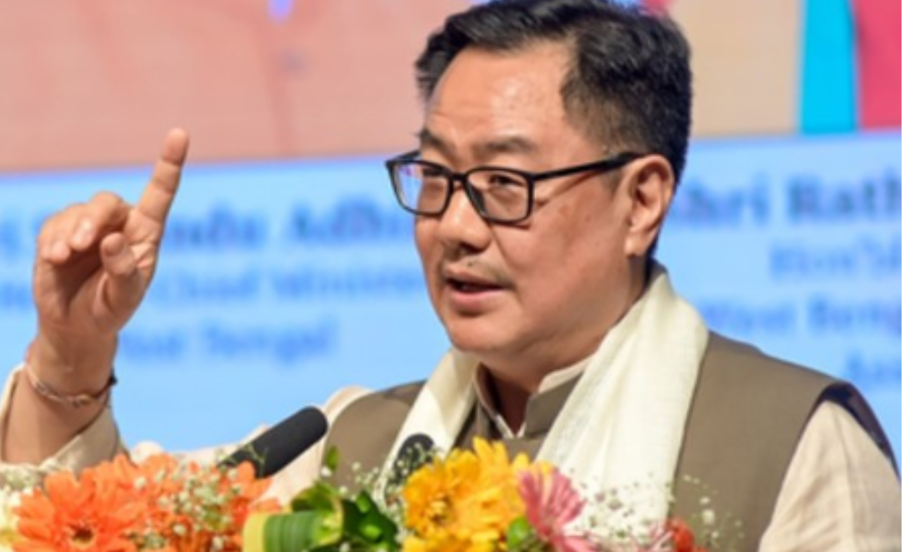 ‘Congress has become party of comedians and jokers’: Kiren Rijiju on Chhatron Ki Goonj mimicry row