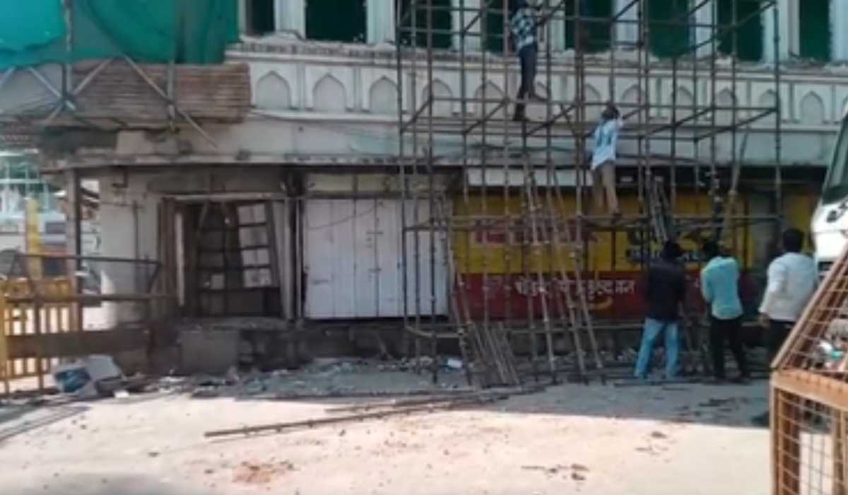 Ujjain mosque portion removal continues for 2nd day amid tight security
