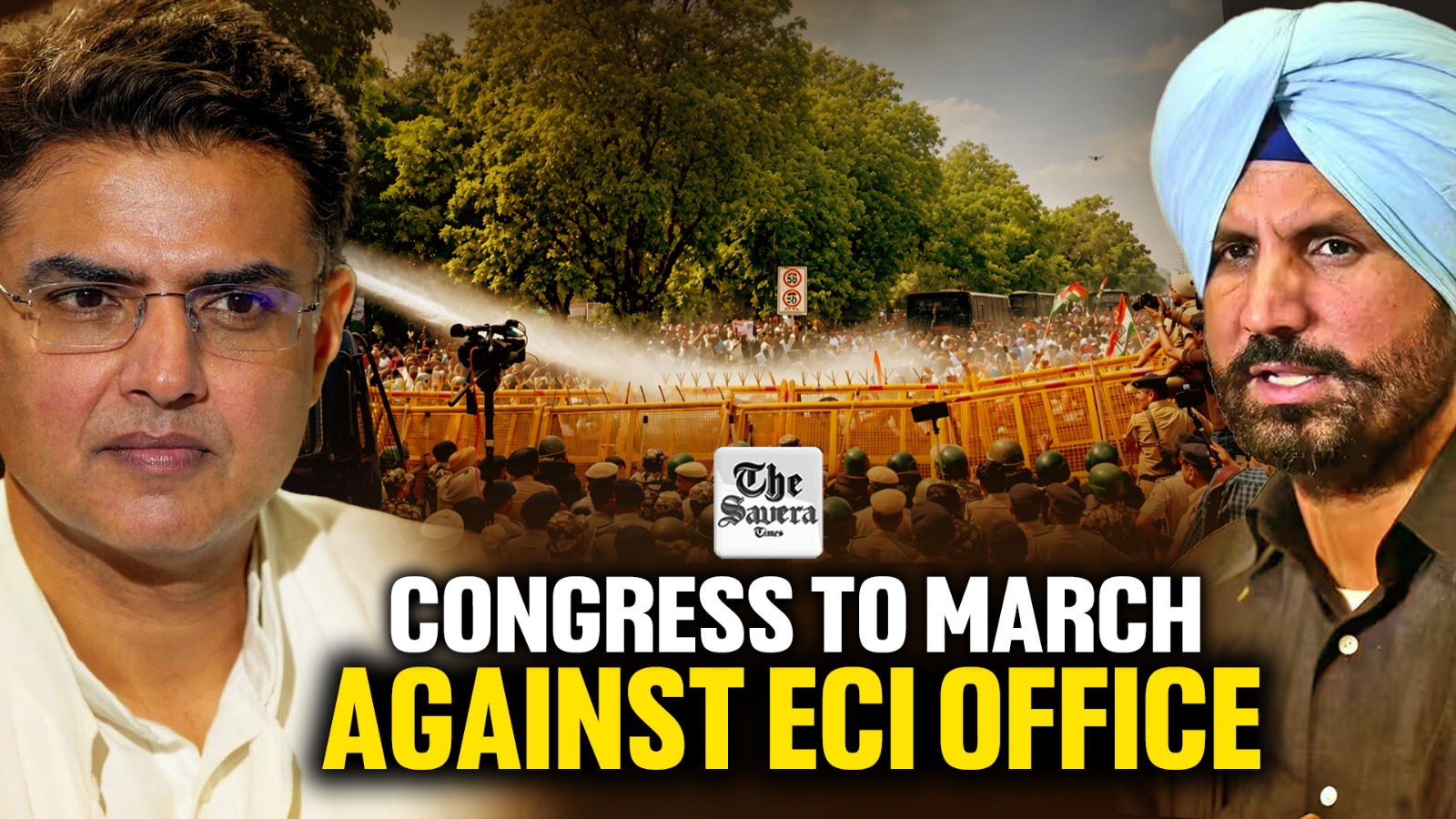 Punjab Congress To March To ECI Office Today Over SIR Row; Sachin Pilot, Raja Warring To Lead Protest
