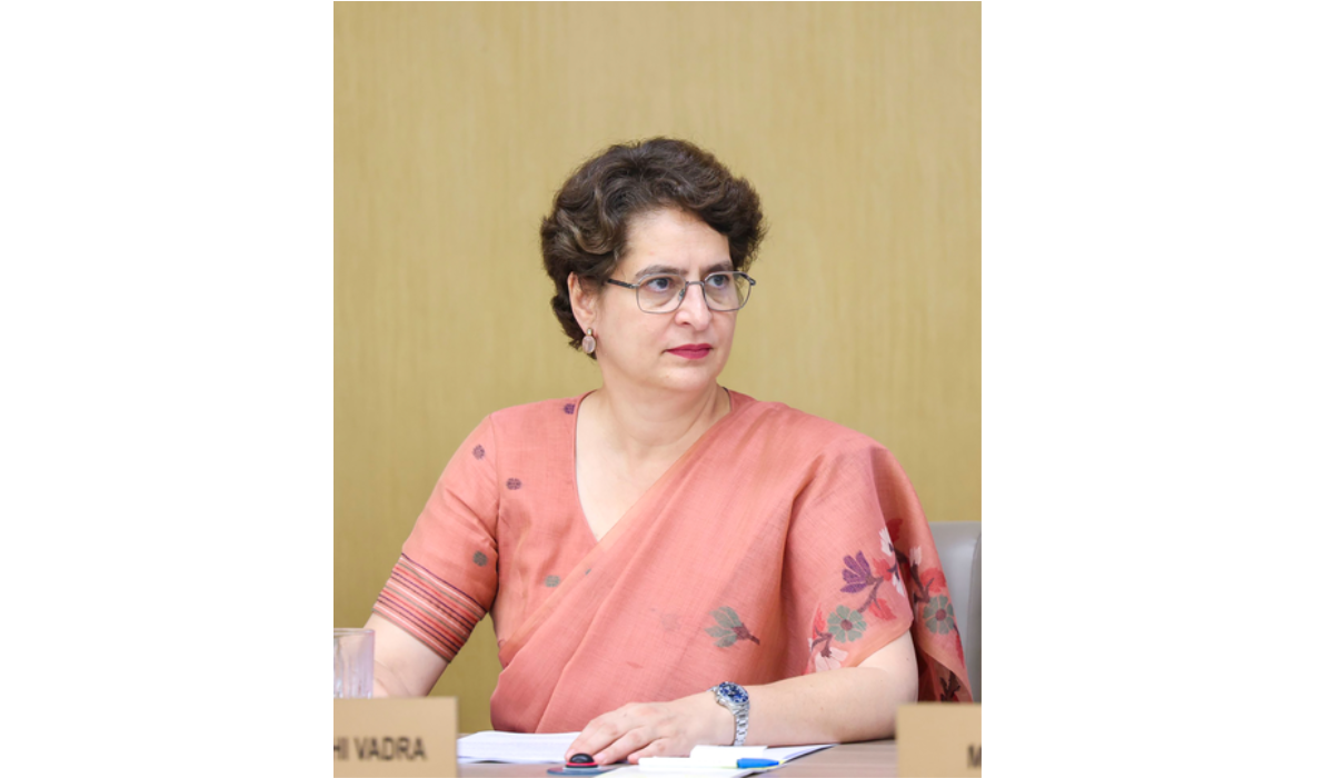 Priyanka Gandhi raises women’s safety concerns after Delhi teen’s gang rape and murder