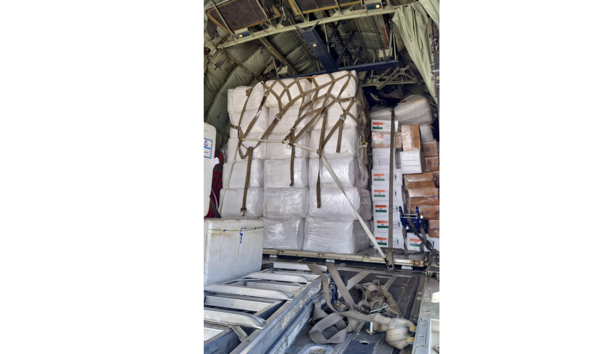India sends another 11 tonnes of relief supplies to flood-hit Nepal