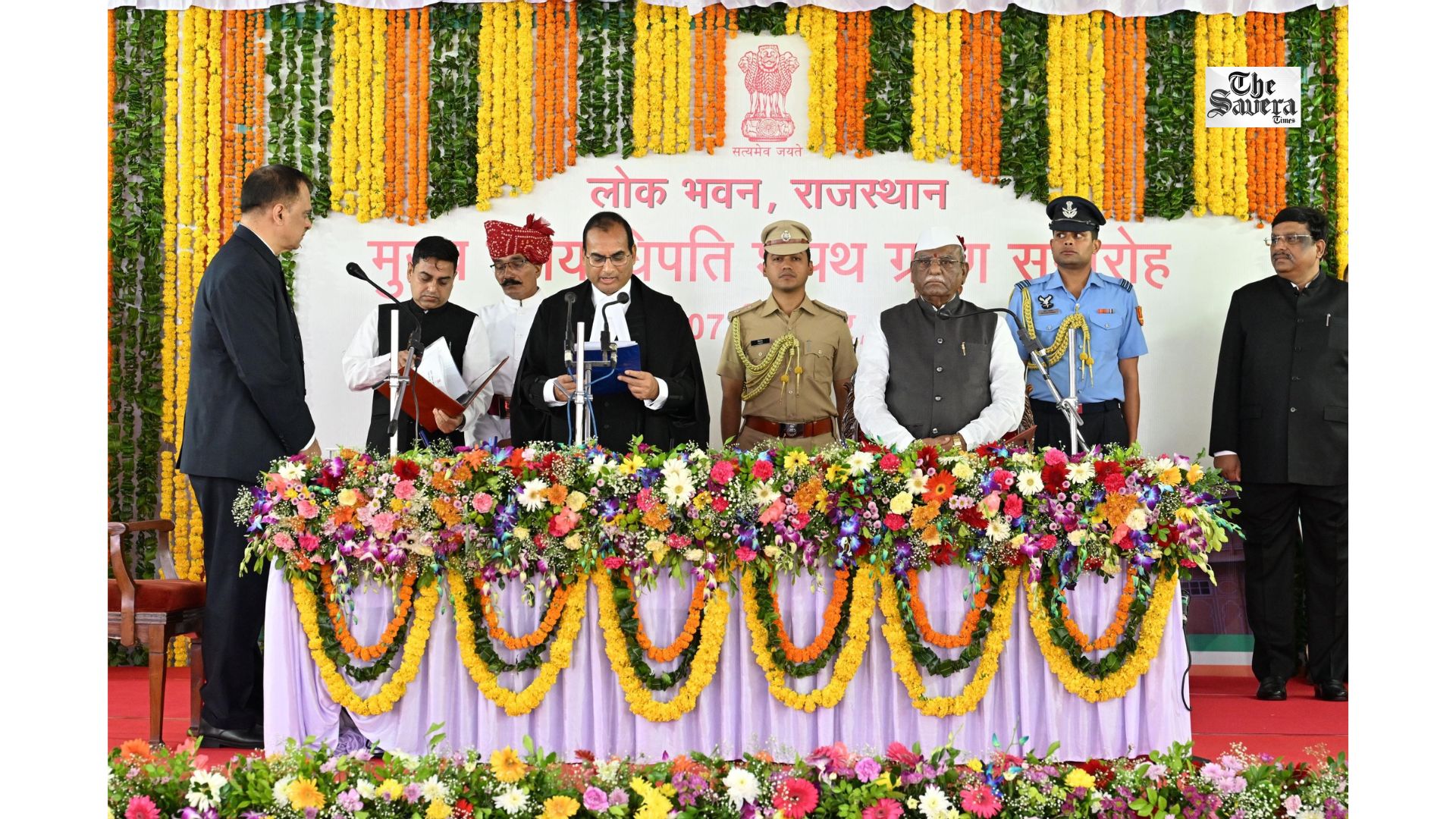 Justice Sanjay K. Agrawal Sworn In as 44th Chief Justice of Rajasthan HC