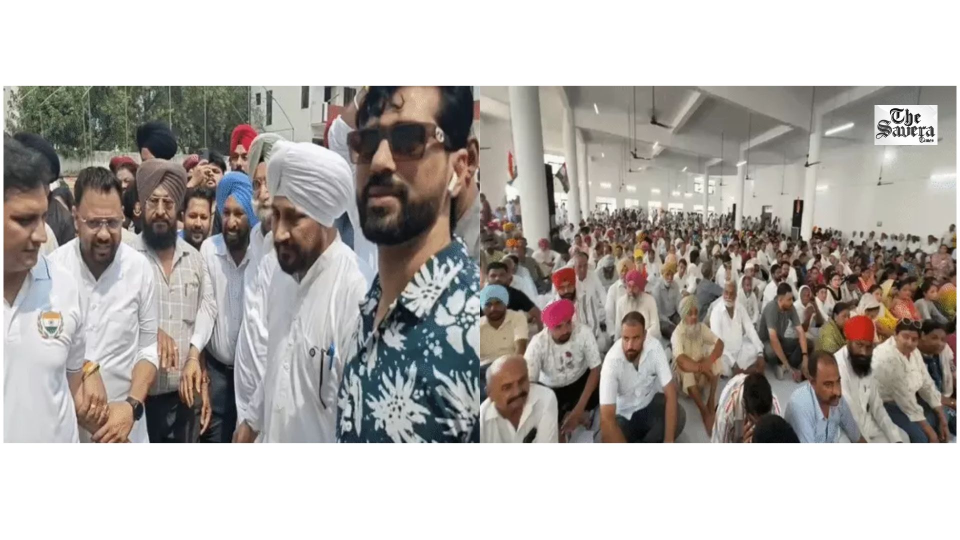 Punjab Congress Protest in Jalandhar Over Kharge Haldwani Stage ‘Purification’ Row; Channi, Pargat Singh Target BJP