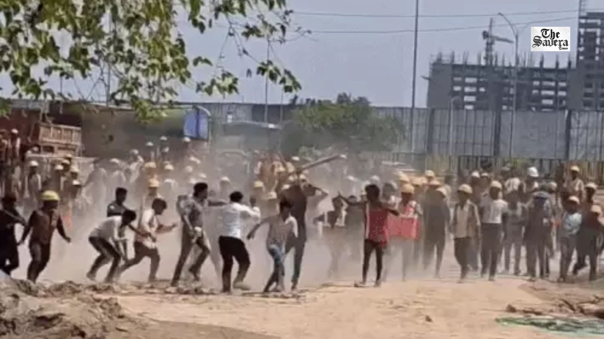 Two Workers Fall From 19th Floor At Gurugram Construction Site, One Dies; Colleagues Assault Officials