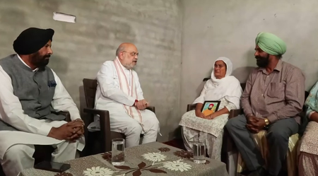Amit Shah in Sangrur: To Meet Gulzar Singh’s Family Amid Punjab Drug Crisis