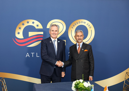 EAM Jaishankar meets Canada, Brazil, Argentina, Mexico, Germany FMs at G20 in Atlanta