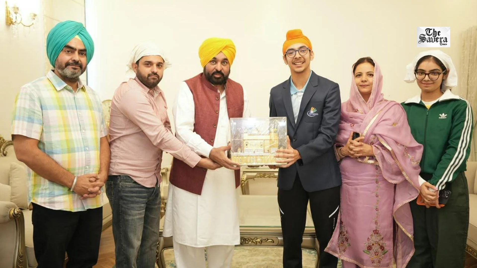 CM Mann Congratulates Punjab Shuttler Jagsher Singh Khangurra on World Junior Bronze