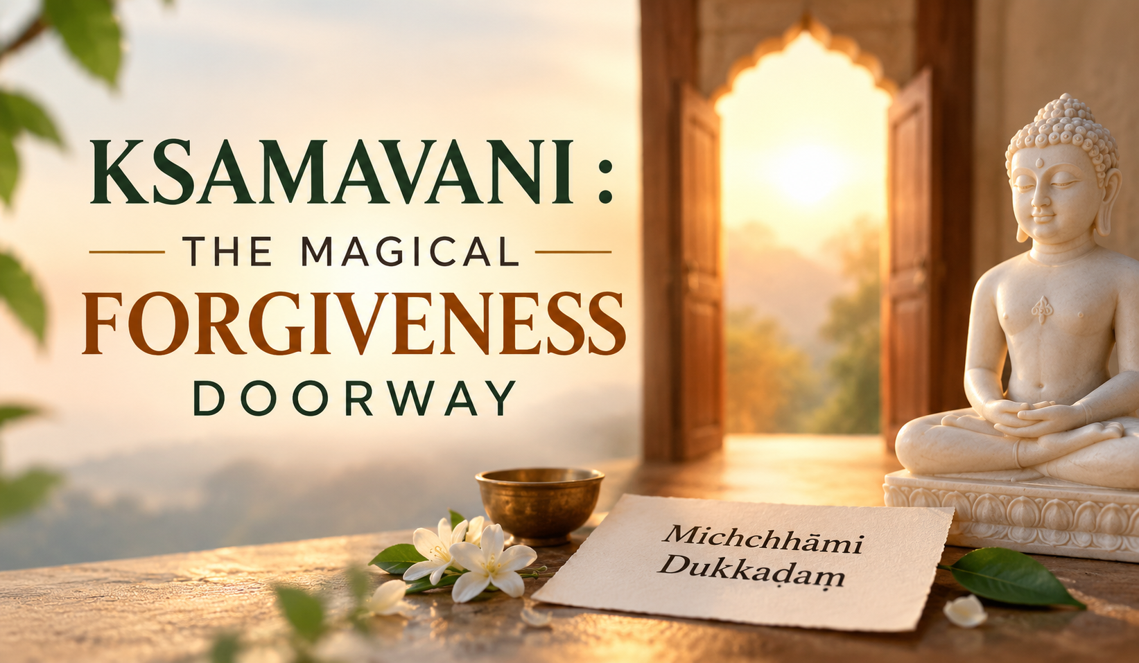 KSAMAVANI : THE MAGICAL FORGIVENESS DOORWAY