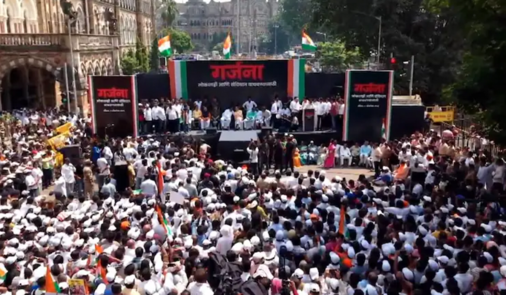 Thackeray brothers protest in Mumbai, Raj Thackeray demands repeal of SIR and revert to ballot paper elections