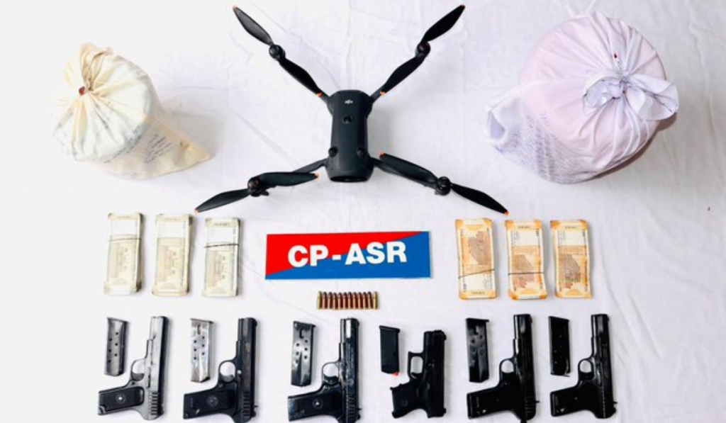 5 drug smuggling and illegal arms modules busted in Amritsar, 10 accused arrested