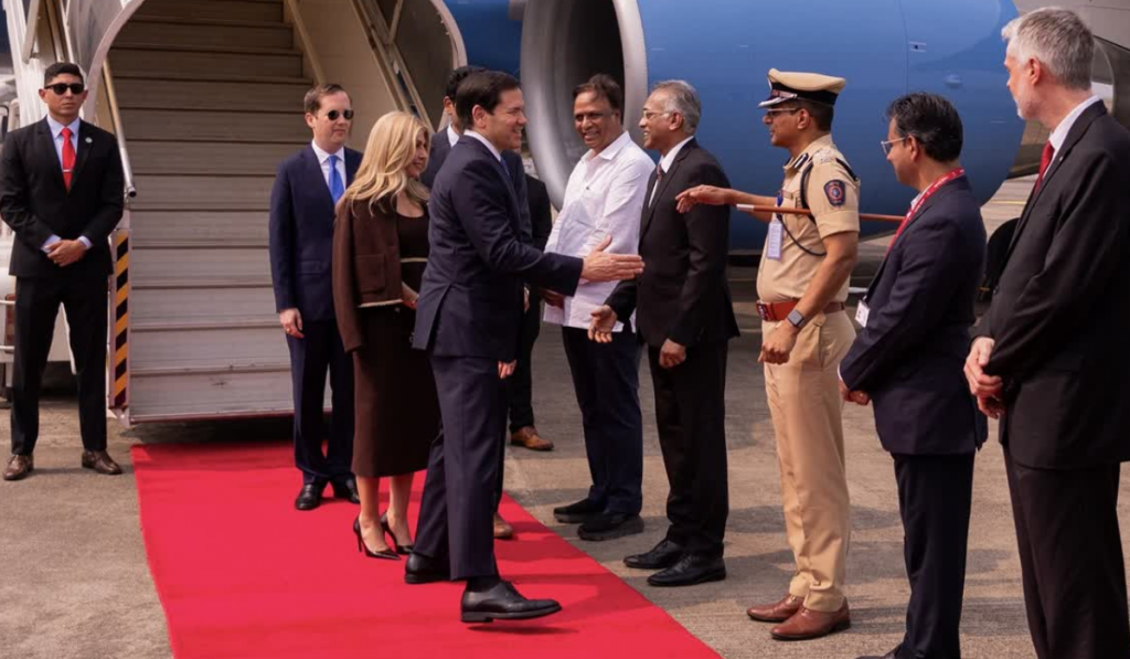 US Secretary of State Marco Rubio arrives in Mumbai, will hold bilateral talks with Jaishankar