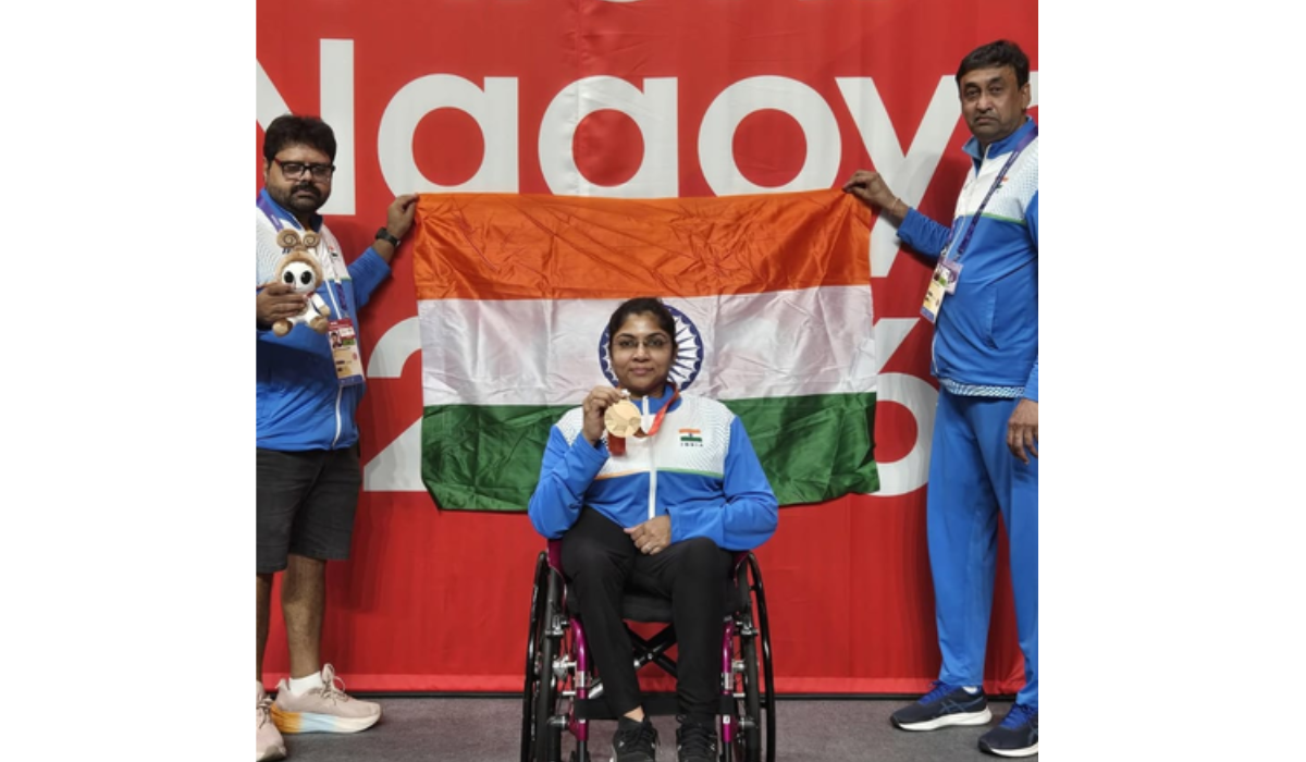 Asian Para Games: Bhavina Patel and Shubham Wadhwa win bronze medal in table tennis mixed doubles