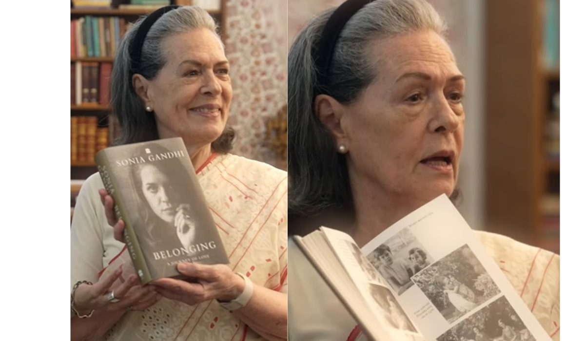 Sonia Gandhi makes Instagram debut, shares first glimpse of her book ‘Belonging’