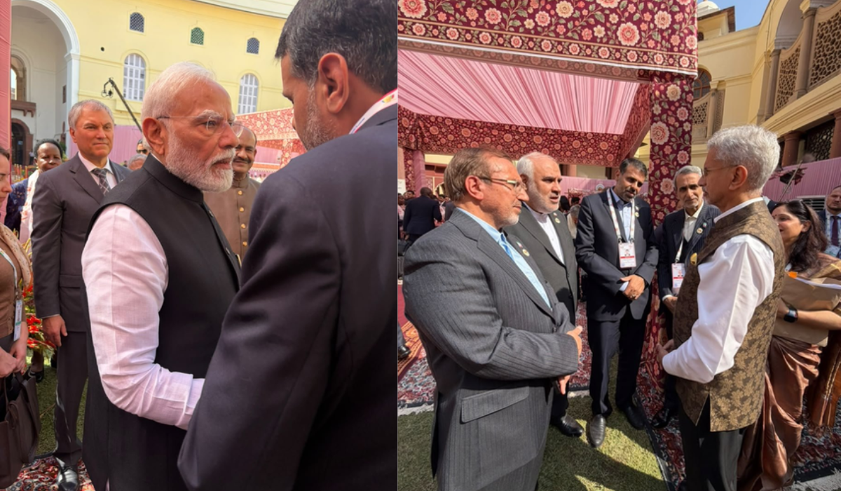 PM Modi meets Iranian parliamentary delegation during BRICS Parliamentary Forum