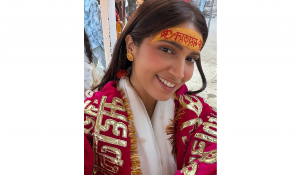 Bhumi Pednekar visits Mahakal Temple, seeks Baba Mahakal's blessings ahead of Diwali