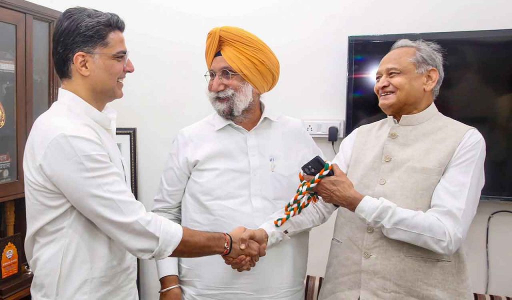The Gehlot-Pilot Bonhomie in Rajasthan