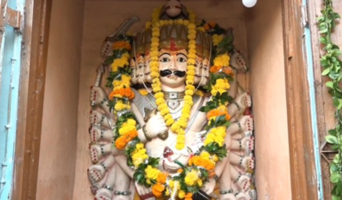 Kanpur temple opens once a year on Dussehra to worship Ravana
