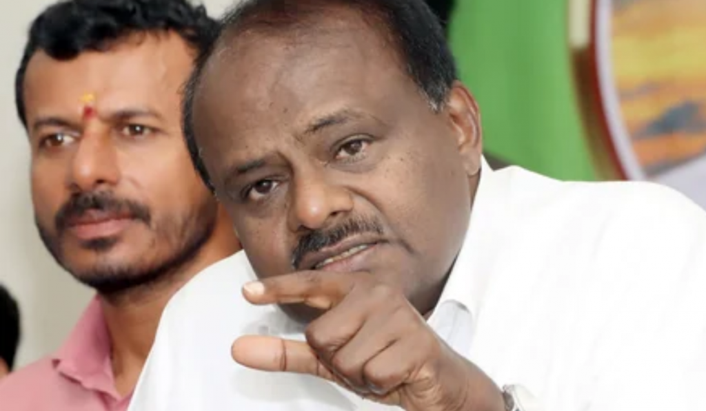 Kumaraswamy celebrates NDA victory in all four MLC seats, targets Karnataka Cong over cross-voting