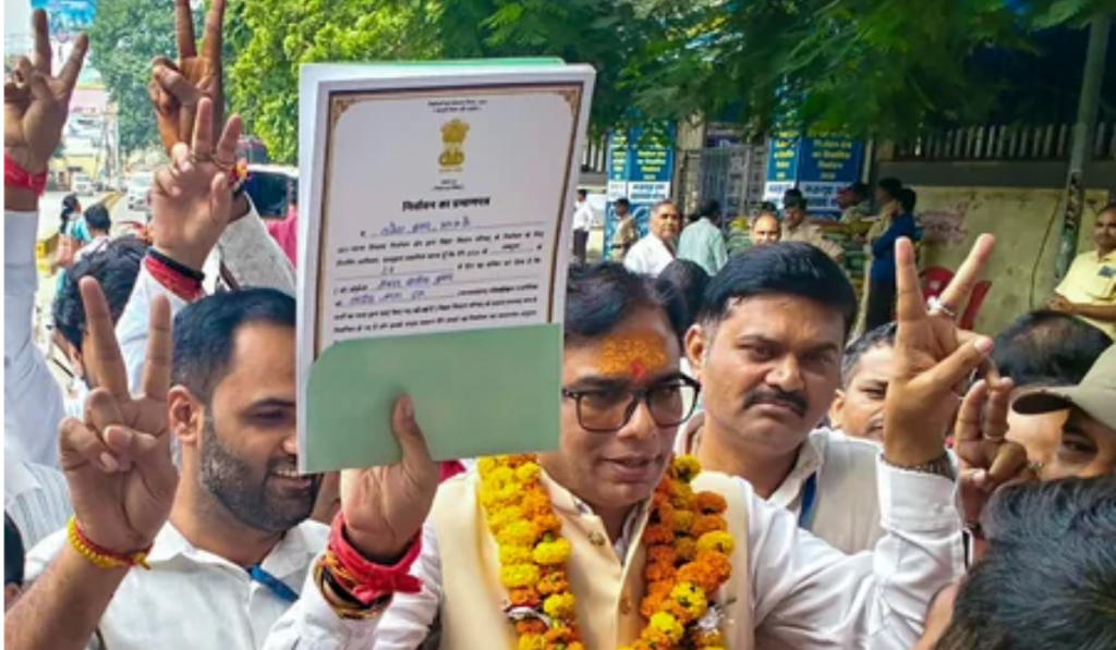 NDA secures 4 seats in Bihar council polls, PK's Jan Suraaj Party opens account