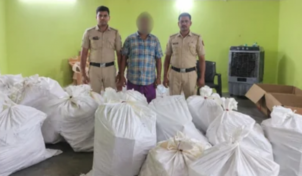 Delhi Police seize over 1,073 kg of firecrackers; register 10 FIRs