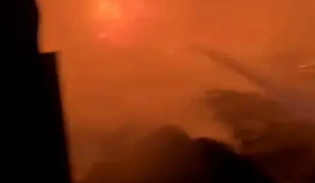 Massive Fire Destroys Tent House Warehouse in Jalandhar’s Nangal Ambian, Owner Suffers ₹20 Lakh Loss