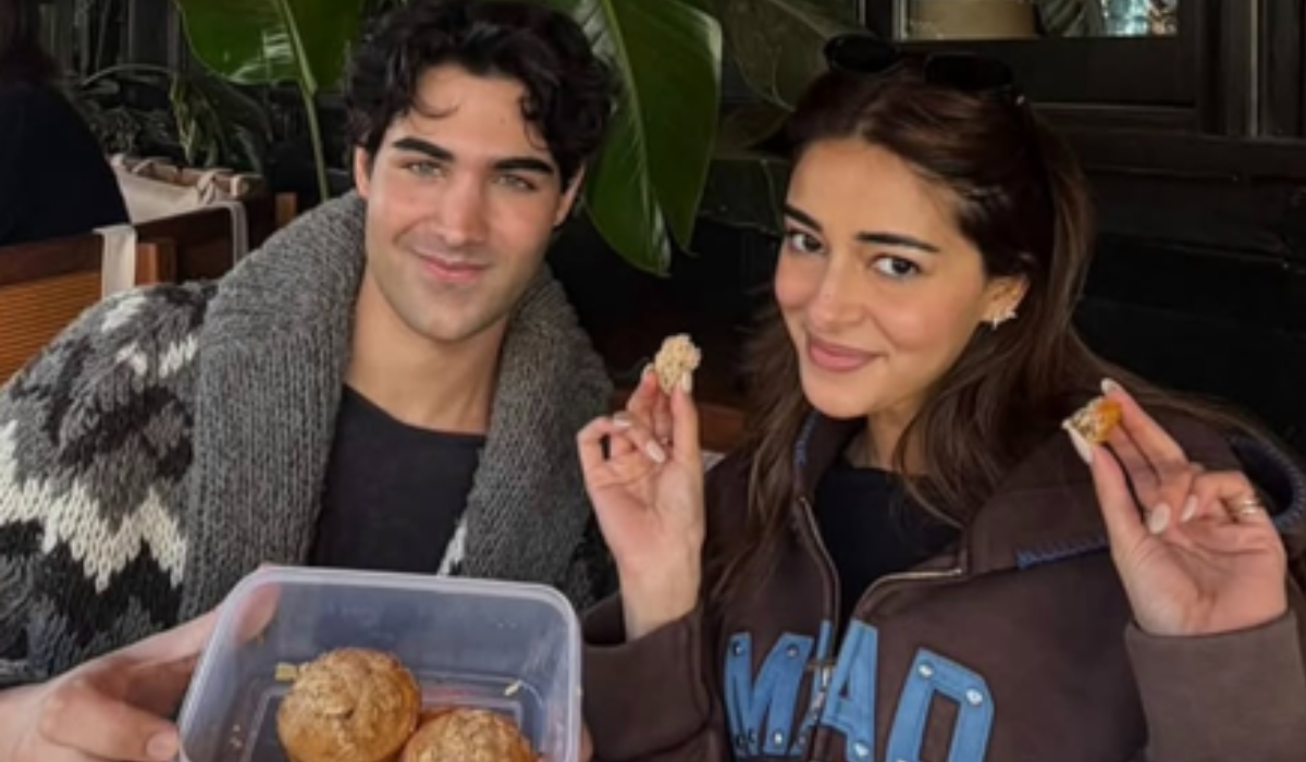 Ananya Panday enjoys muffins with Akshay Kumar’s son Aarav, shares picture from their outing