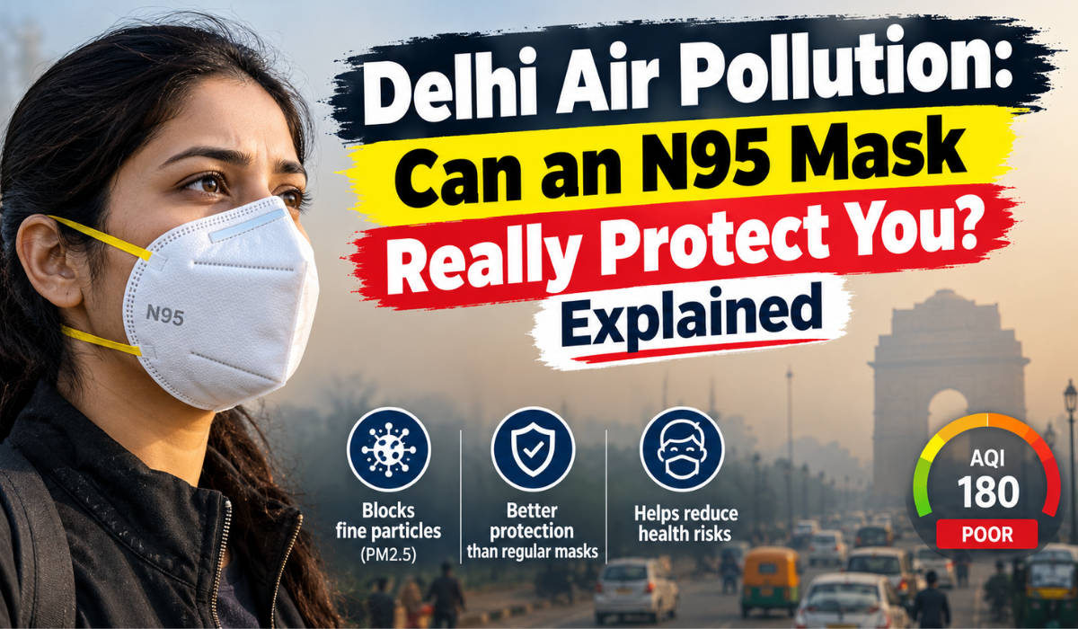 Delhi Air Pollution: Can an N95 Mask Really Protect You? Explained
