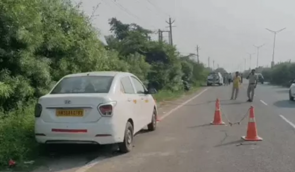 Faridabad: Cab Driver Found Dead Inside Car, Injury Marks on Neck; Police Probe Underway
