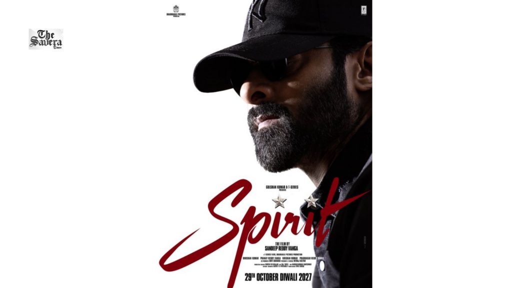 Prabhas’ Spirit Release Date Announced for October 29, 2027