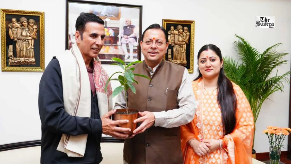 Akshay Kumar Meets CM Dhami to Promote Film Production in Uttarakhand