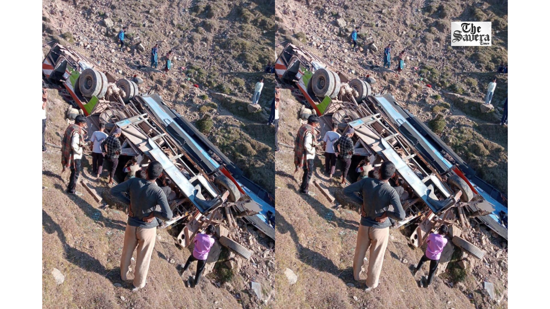 Udhampur Bus Accident: Bus plunges into gorge in J&K’s Udhampur; 12 injured, rescue ops underway