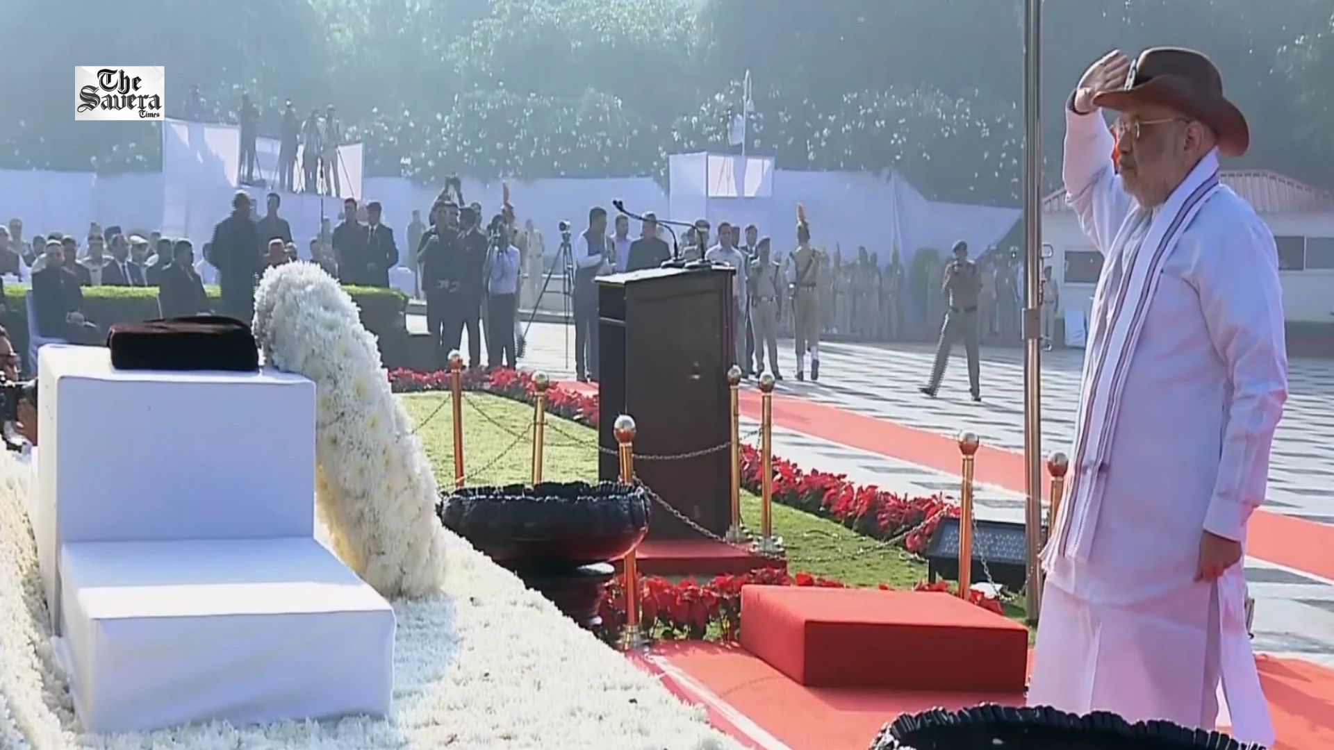 HM Amit Shah  Pays Tribute to 36,852 Police Martyrs, Adds 154 New Names to Wall of Valour