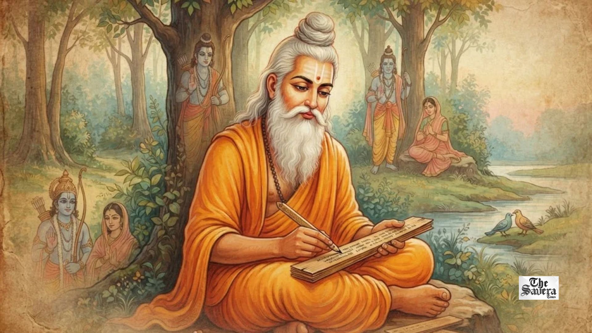 PM Modi, Yogi Adityanath Extend Greetings on Maharishi Valmiki Jayanti, Recall His Legacy