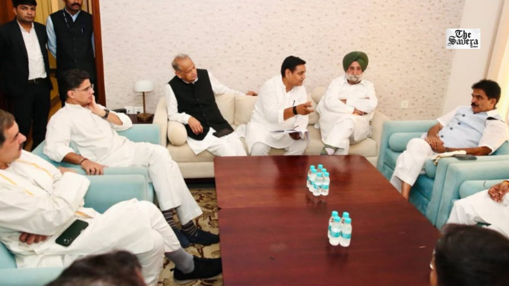 KC Venugopal in Chandigarh Ahead of Rahul Gandhi’s Sangrur Rally