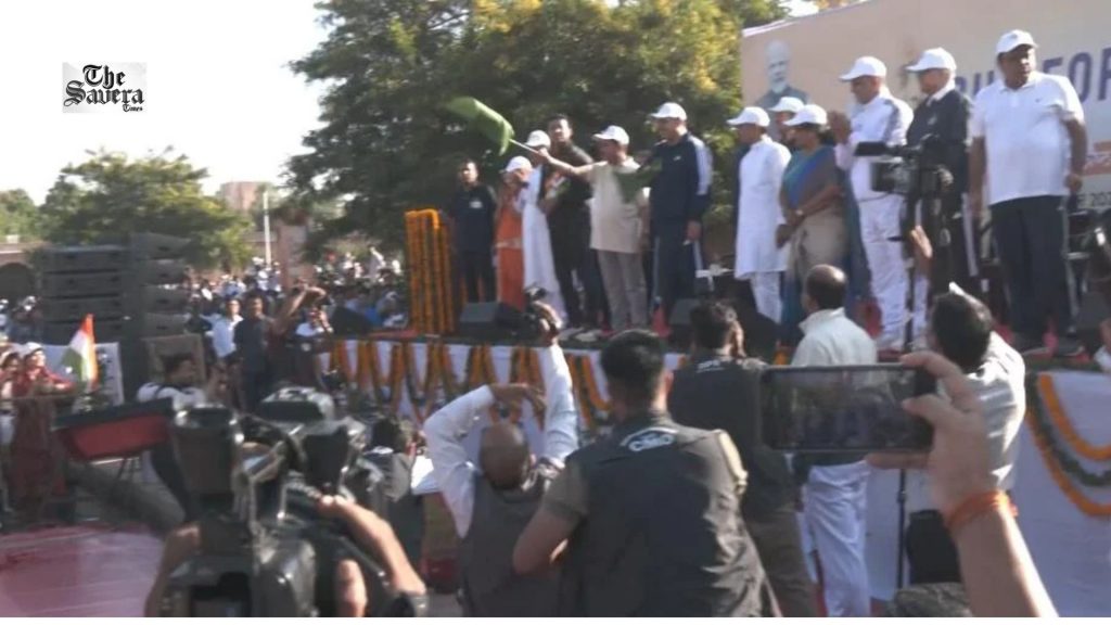 Run for Unity in Jaipur: Rajasthan CM Highlights Youth Employment and Sports Initiatives