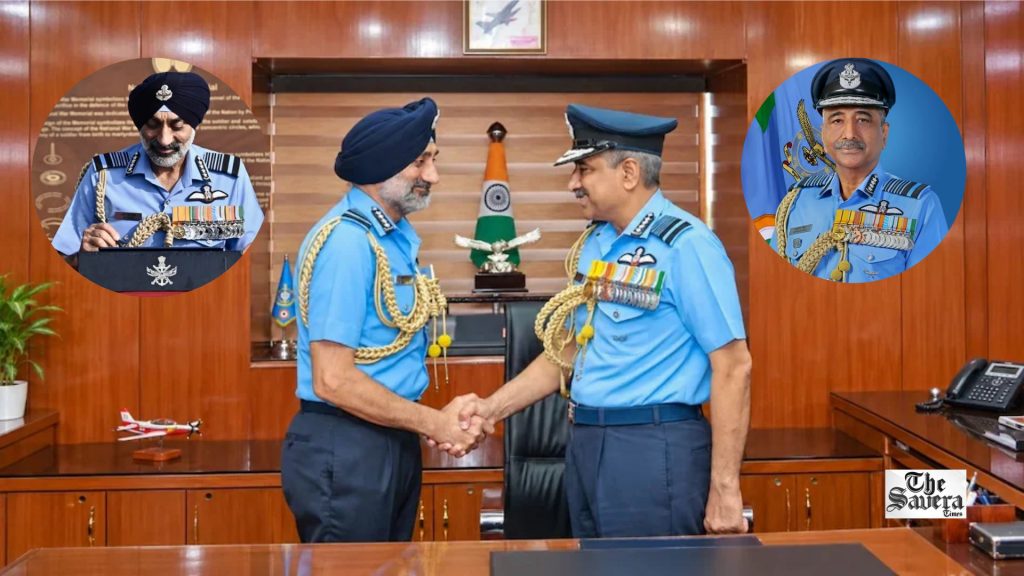 Ashutosh Dixit Takes Charge as 29th IAF Chief, A.P. Singh Retires