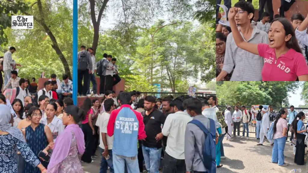 Hisar GJU Student on Ventilator After Bus Accident, Students Block Bus Stand