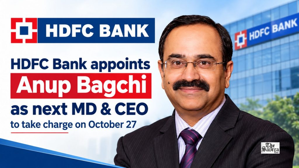 HDFC Bank Appoints Anup Bagchi as Next MD & CEO, to Take Charge on October 27