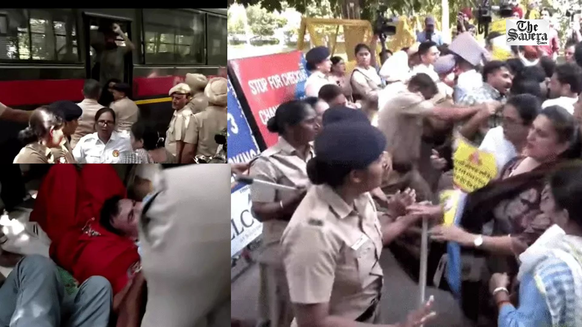 Punjab ETT Teachers Protest in Chandigarh Over Salary Disparity, Several Protesters Detained