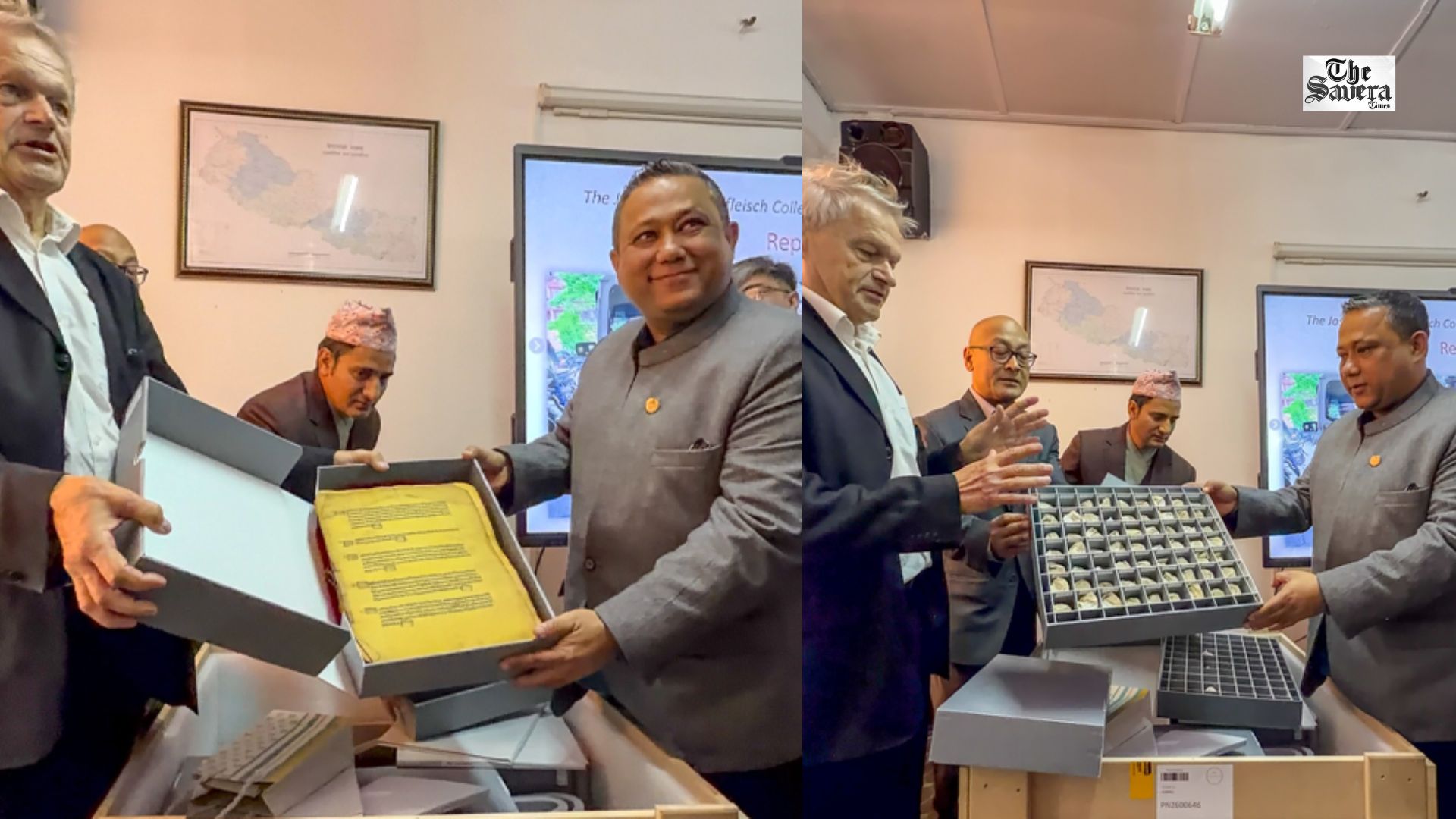Historical 13th-Century Nepali Documents Returned to Nepal From Germany