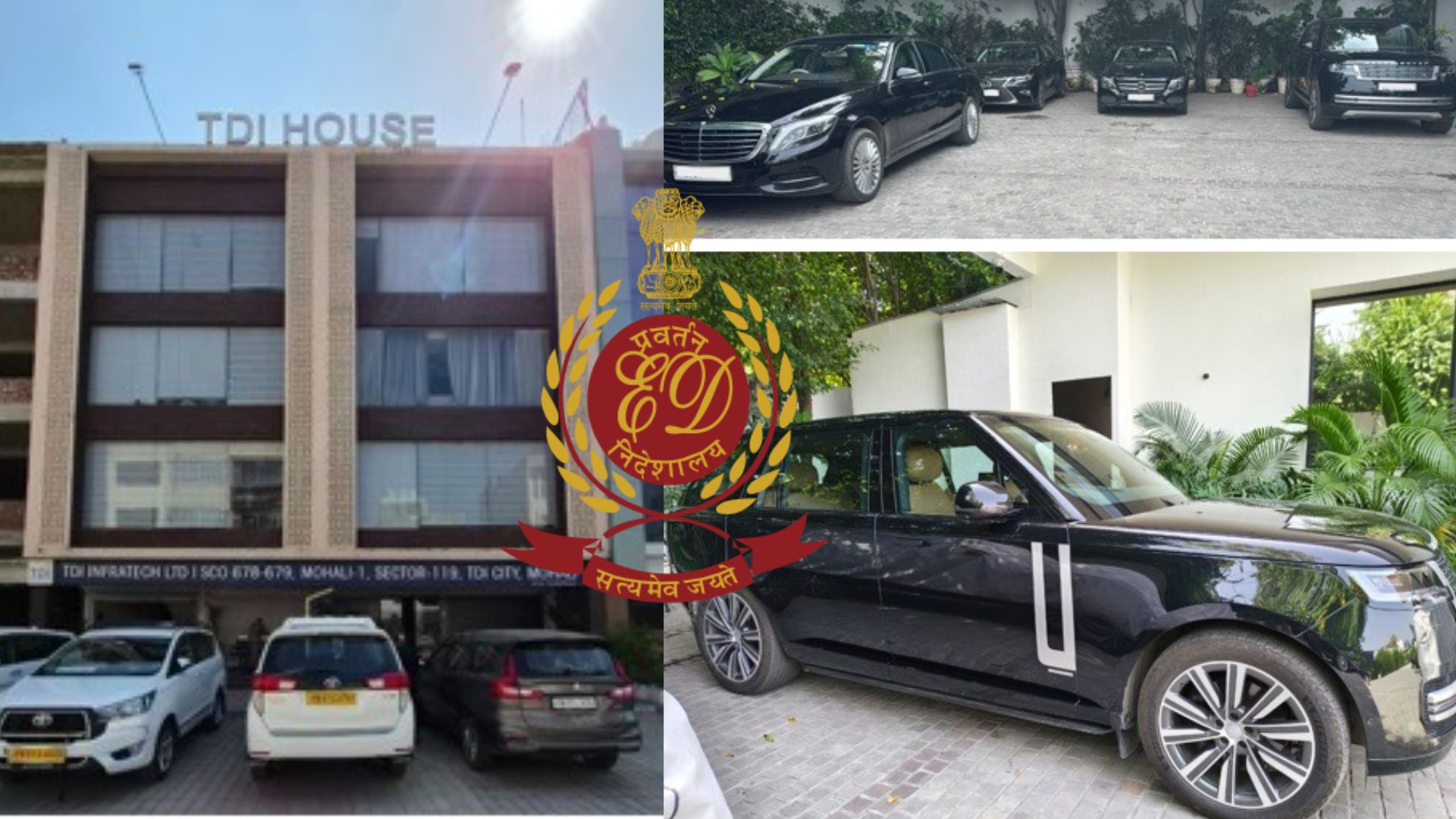 ED Searches TDI Group Premises in Punjab, Delhi Over Manesar Land Scam Probe