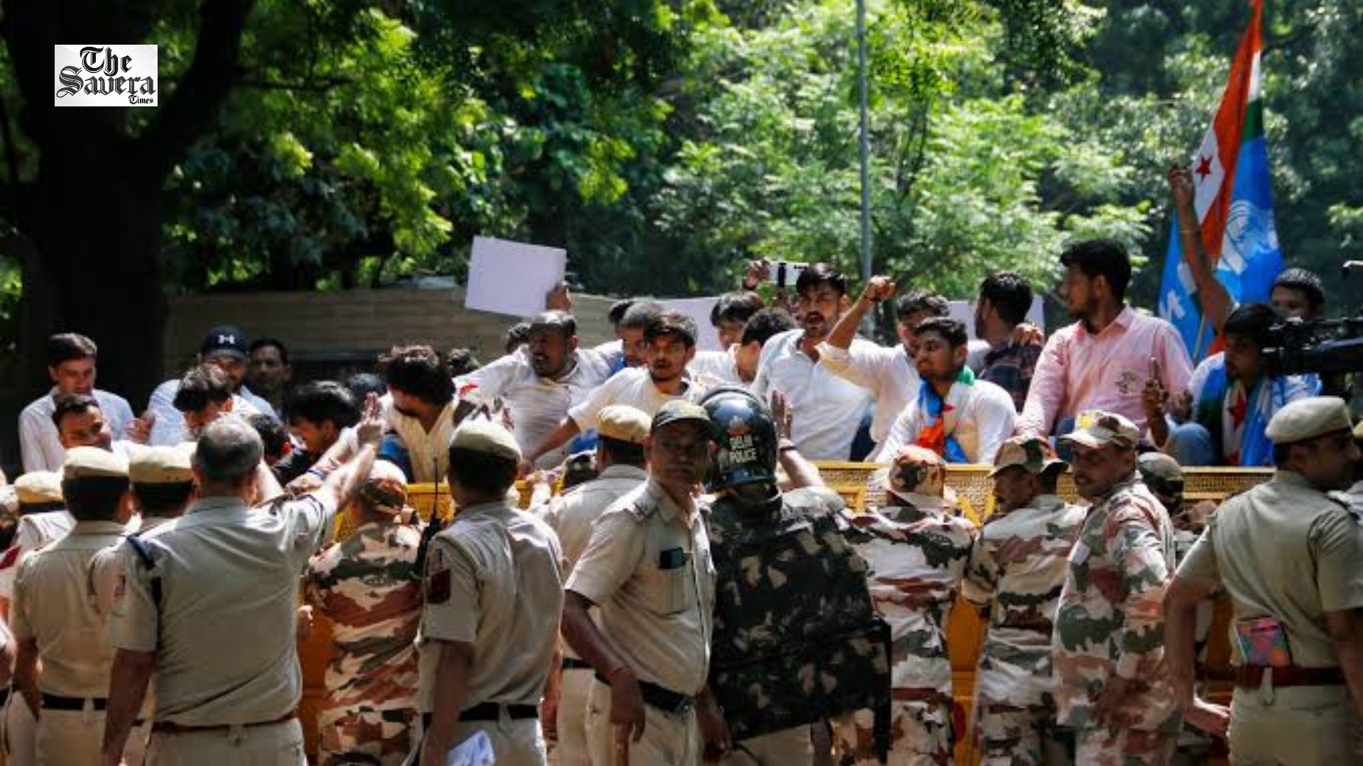 CEC row: Section 163 remains in force in New Delhi, no permission for protest today