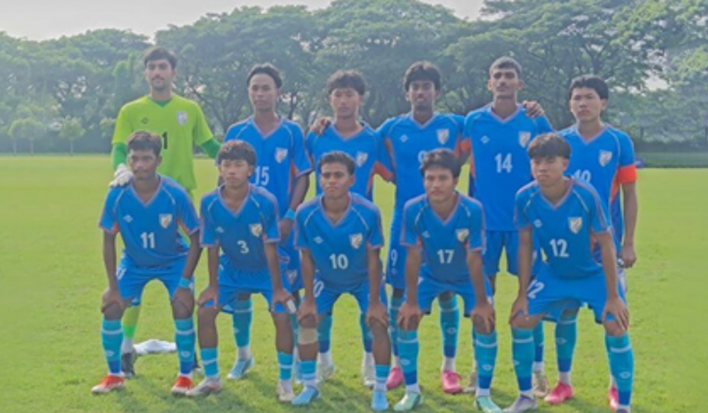 India U17 men share spoils with Myanmar in first friendly