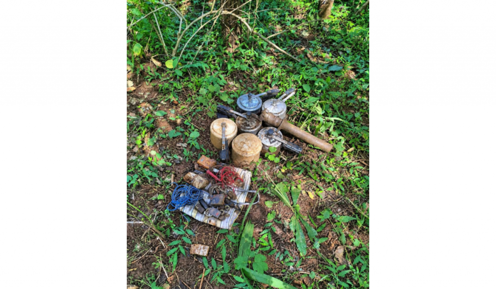 Seven IEDs recovered in Abujhmad during Chhattisgarh Police-ITBP operation