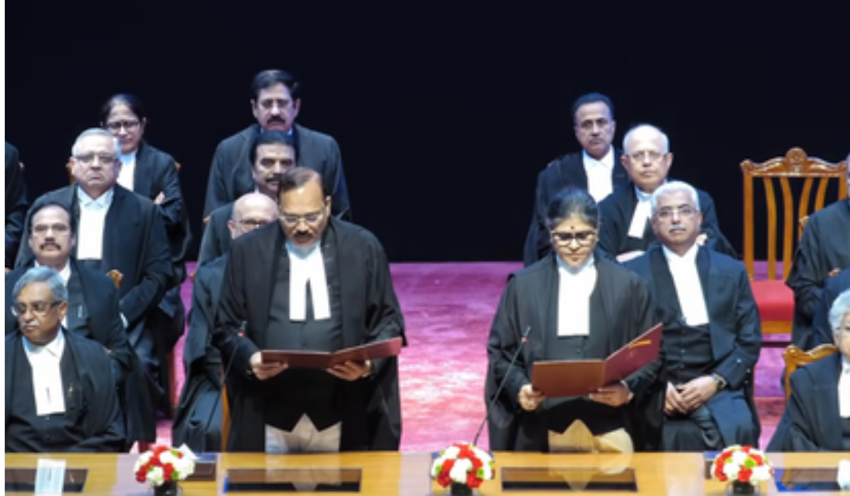 CJI Surya Kant administers oath to three new Supreme Court judges